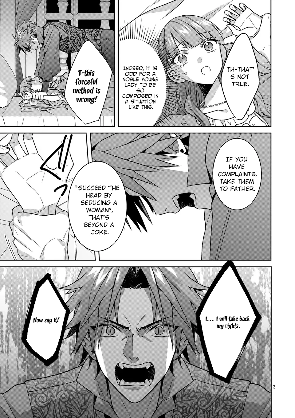 The Fake Lady’s Revenge: Engaged to Five Noble Sons for Vengeance Chapter 3 Page 3